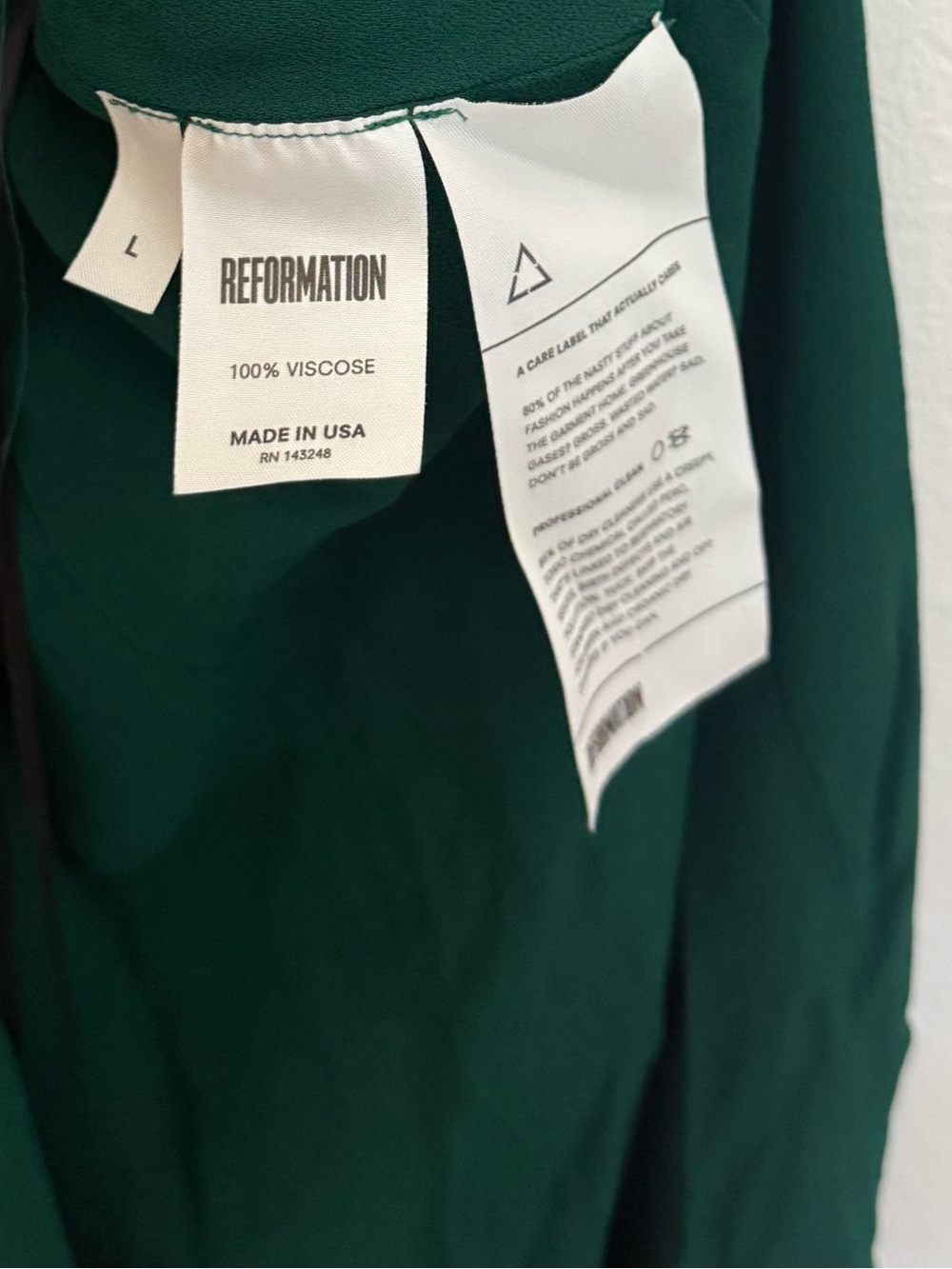 Reformation Layley Wrap Dress - Picture 6 of 8